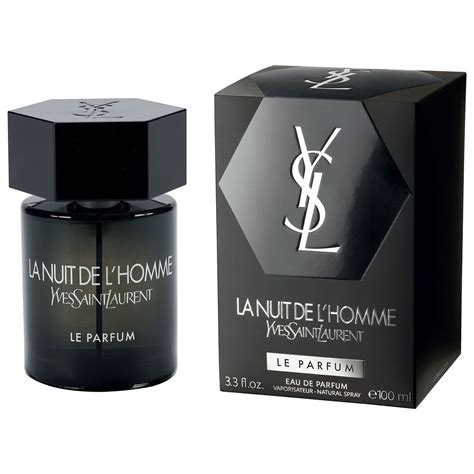 yvessaintlaurent ysl l homme nuit|la nuit de l'homme 60ml.